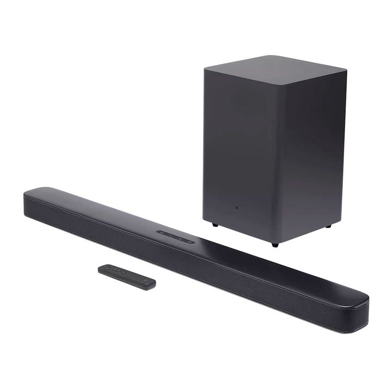Soundbar JBL Bar 2.1 Deep Bass, 206W RMS, Bluetooth, Cabo Optico, HDMI, Preto, JBLBAR21DBBLKBR