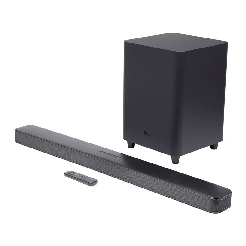 Soundbar JBL Bar 5.1 Surround, 325W RMS, Bluetooth, Cabo Optico e HDMI 4K, Preto, JBLBAR51IMBLKBR