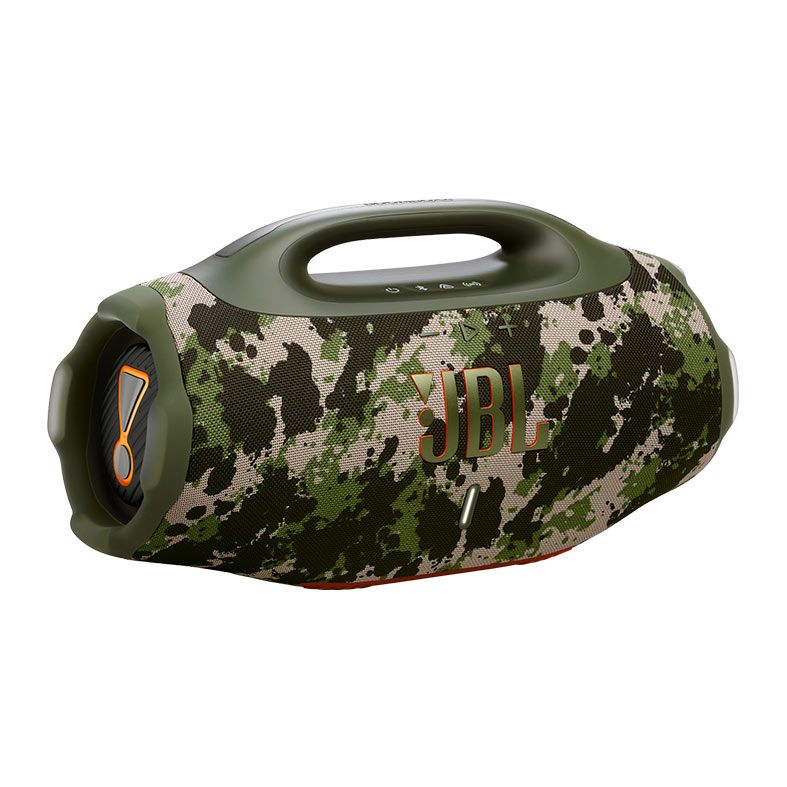 Caixa de Som JBL Boombox 4, 2x100W RMS, Bluetooth, Camuflada, JBLBOOMBOX4SQUADBR