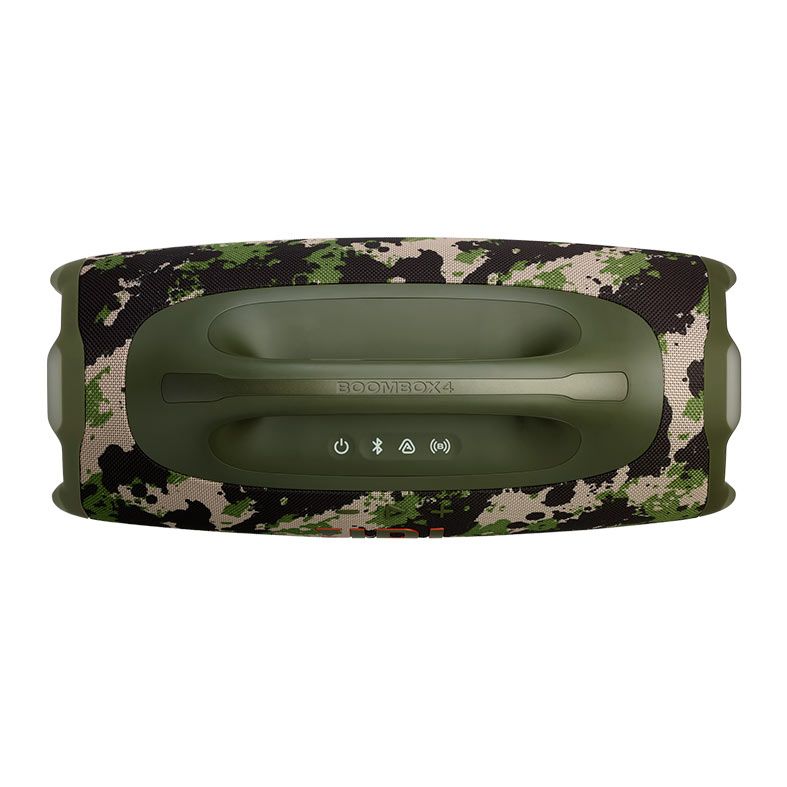 Caixa de Som JBL Boombox 4, 2x100W RMS, Bluetooth, Camuflada, JBLBOOMBOX4SQUADBR