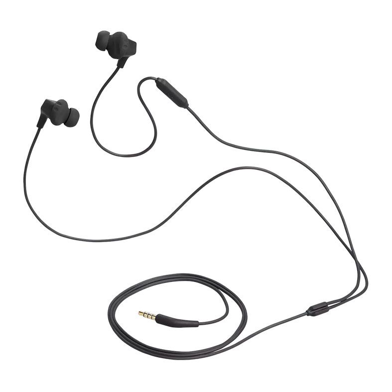 Fone de Ouvido Intra-Auricular JBL Endurance Run 2 Wired, Preto, JBLENDURRUN2BLK