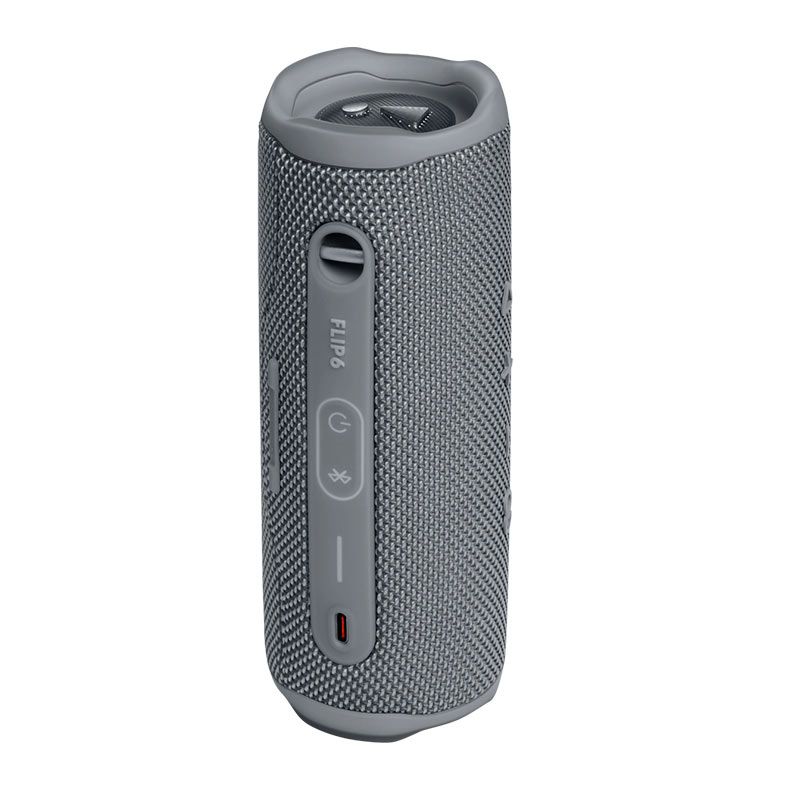 Caixa de Som JBL Flip 6, Bluetooth, Cinza, JBLFLIP6GREY