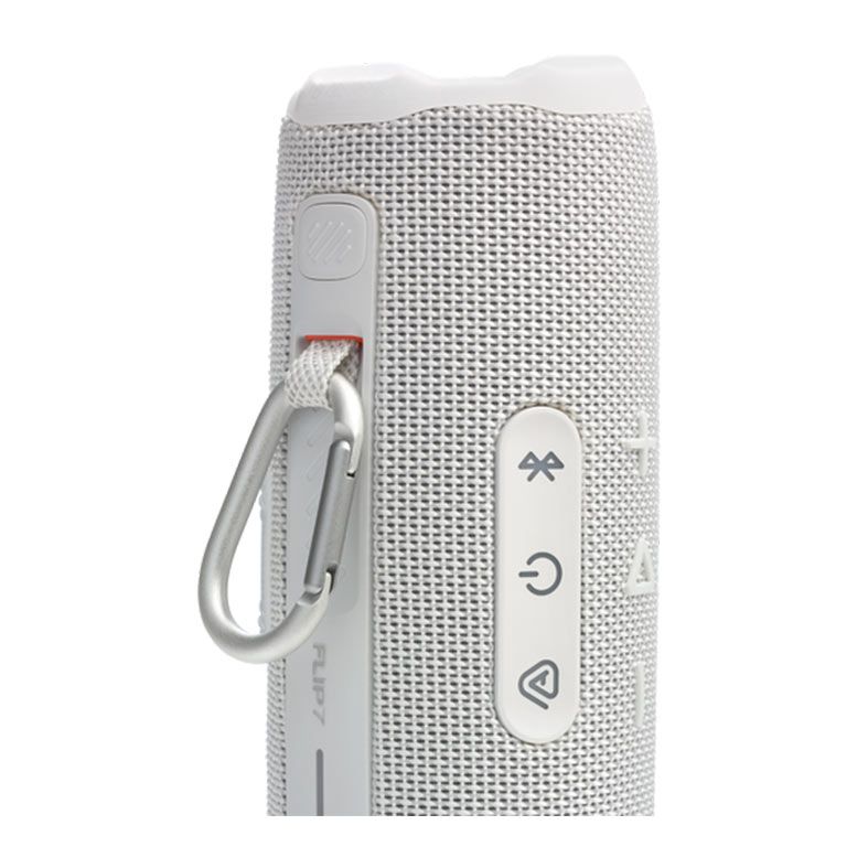 Caixa de Som JBL Flip 7, 35W RMS, Bluetooth, Branco, JBLFLIP7WHTBR