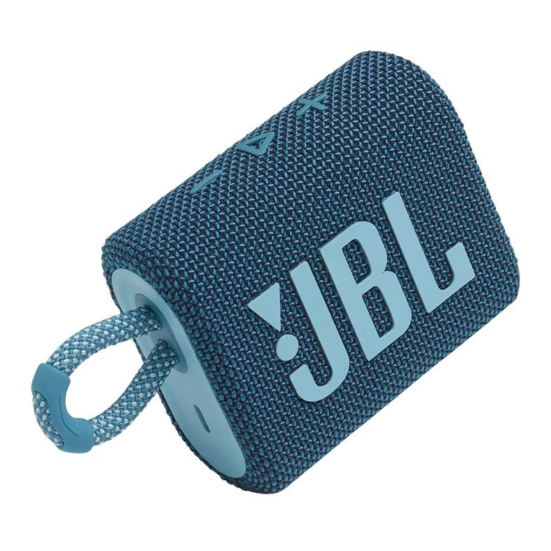 Caixa de Som JBL GO 3 Bluetooth 4.2W Azul, JBLGO3BLU