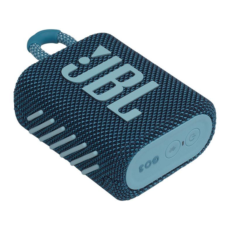 Caixa de Som JBL GO 3 Bluetooth 4.2W Azul, JBLGO3BLU