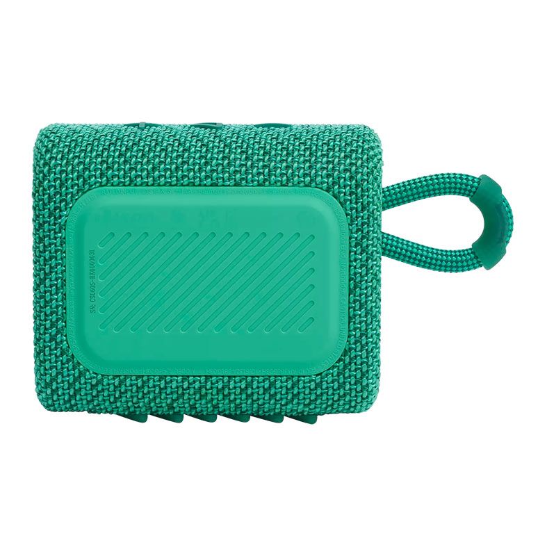 Caixa de Som JBL GO 3 Eco, 4.2W RMS, Bluetooth, Verde, JBLGO3ECOGRN