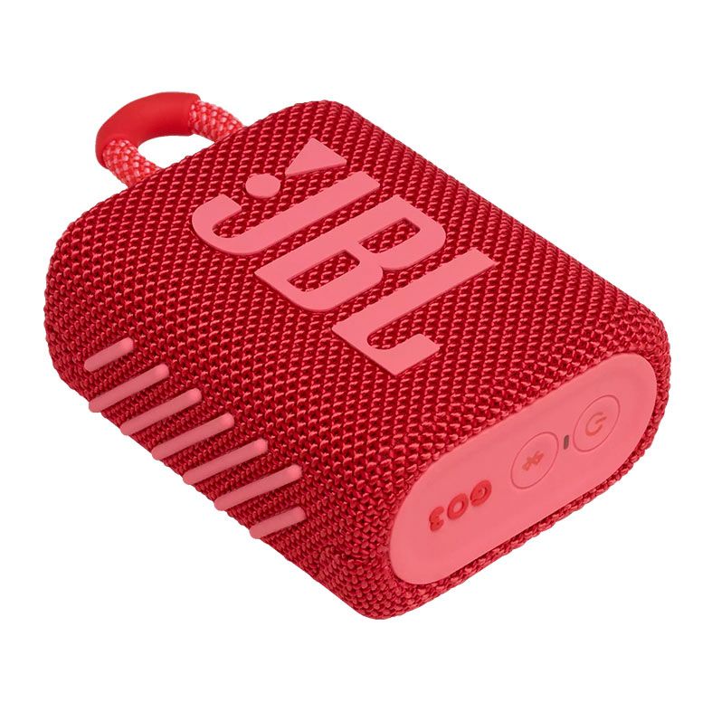 Caixa de Som JBL GO 3 Bluetooth 4.2W Vermelho, JBLGO3RED