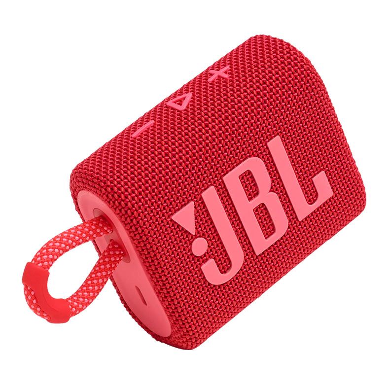 Caixa de Som JBL GO 3 Bluetooth 4.2W Vermelho, JBLGO3RED