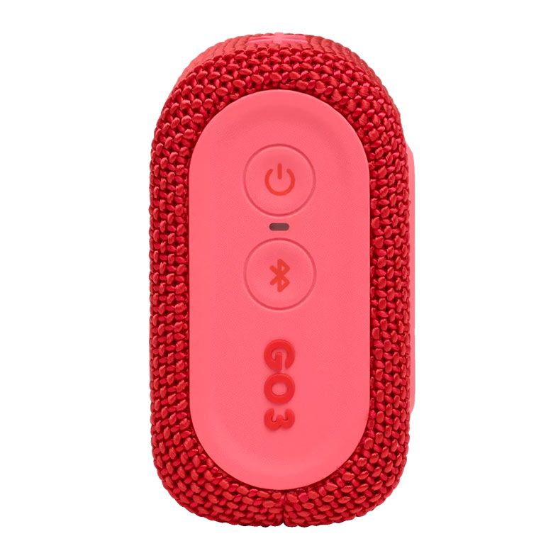 Caixa de Som JBL GO 3 Bluetooth 4.2W Vermelho, JBLGO3RED