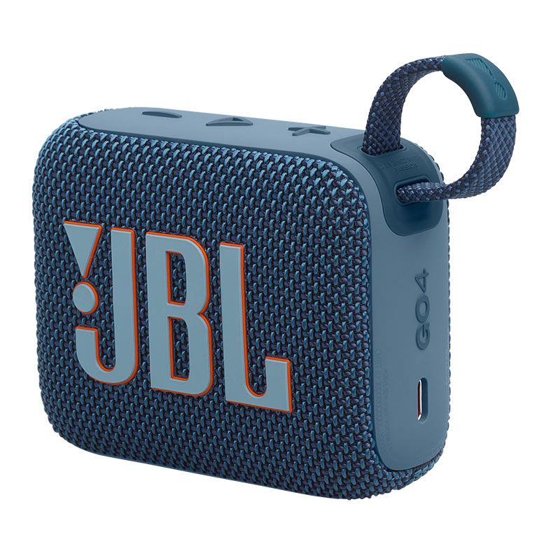 Caixa de Som JBL GO 4, 4.2W RMS, Bluetooth, Azul, JBLGO4BLU