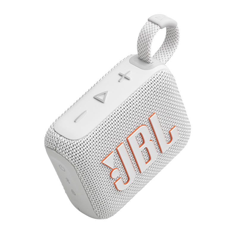 Caixa de Som JBL GO 4, 4.2W RMS, Bluetooth, Branca, JBLGO4WHT