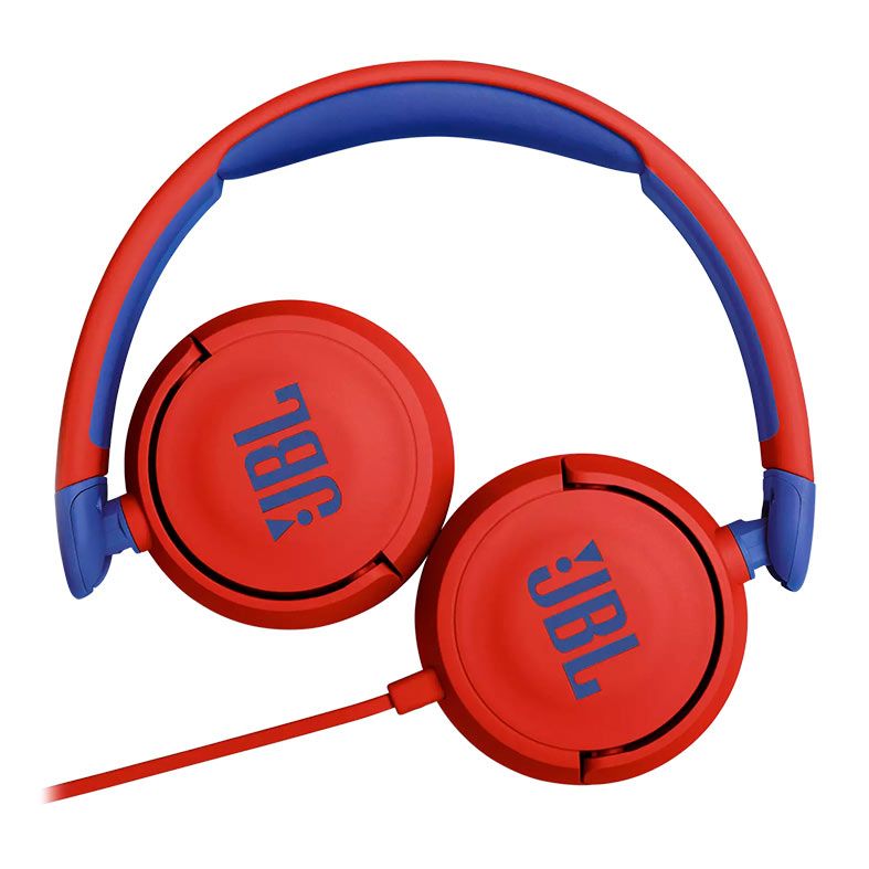 Fone de Ouvido Infantil JBL JR310, Drivers 32mm, Vermelho e Azul, JBLJR310RED