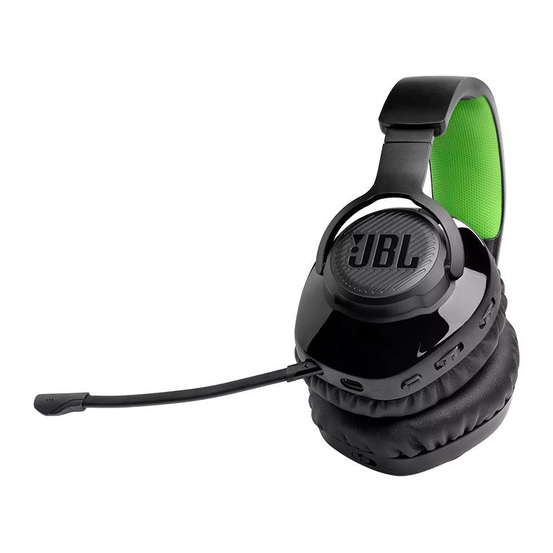 Headset Gamer JBL Quantum 360X, Wireless, Preto e Verde, JBLQ360XWLBLKGRN