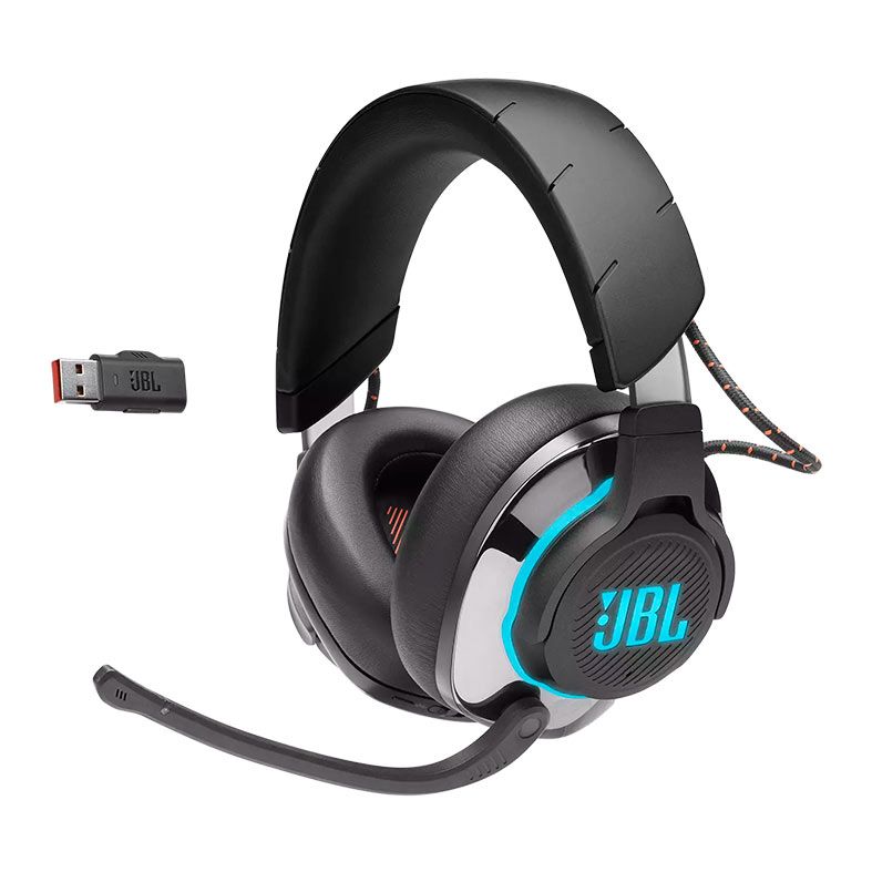 Headset Gamer JBL Quantum 810 Wireless, RGB, Driver 50mm, Preto, JBLQ810WLBLK