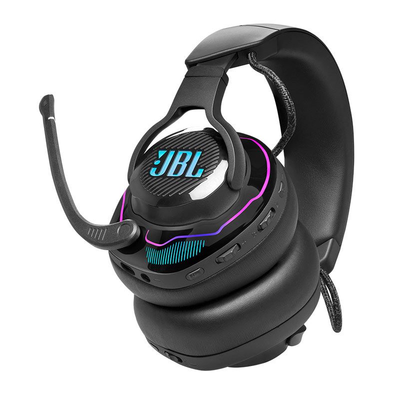 Headset Gamer JBL Quantum 910 Wireless, RGB, preto, JBLQ910WLBLK