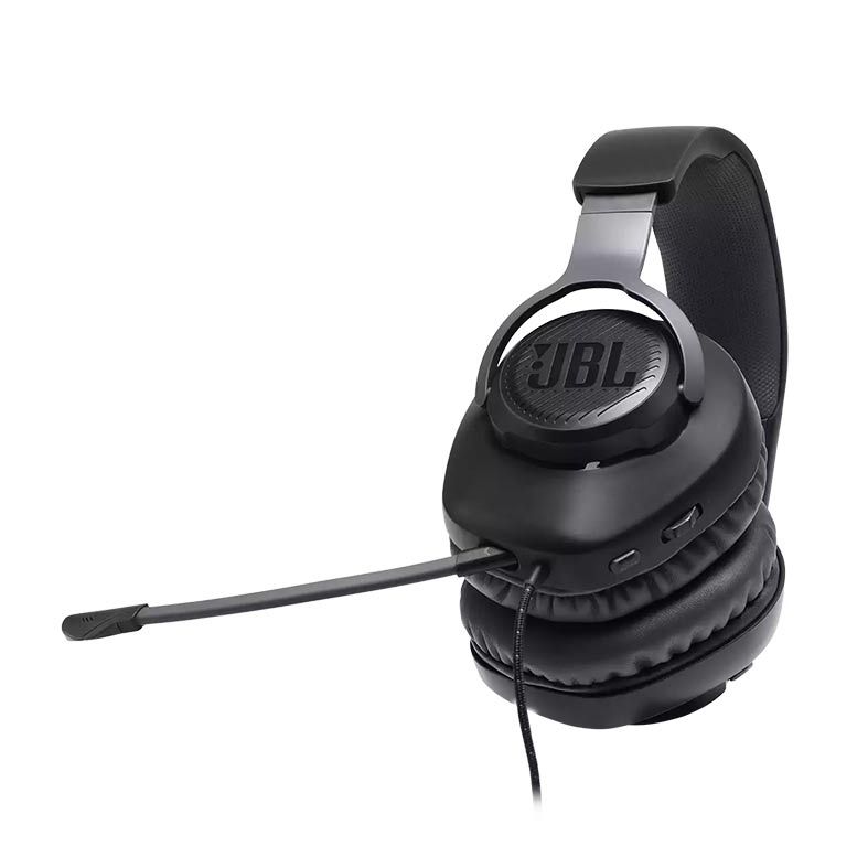 Headset Gamer JBL Quantum 100 Preto, JBLQUANTUM100BLK