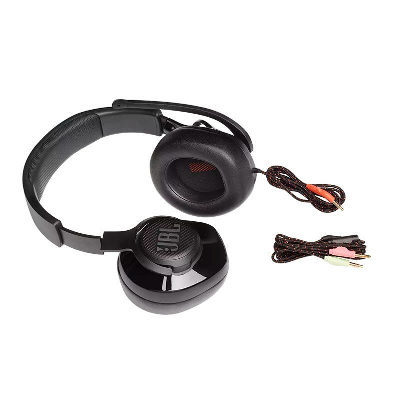 Headset Gamer JBL Quantum 200 Preto, JBLQUANTUM200BLK