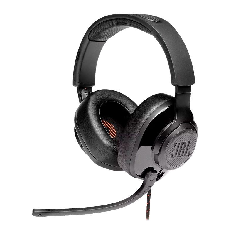 Headset Gamer JBL Quantum 200 Preto, JBLQUANTUM200BLK