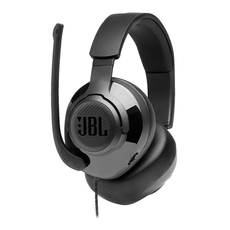 Headset Gamer JBL Quantum 200 Preto, JBLQUANTUM200BLK