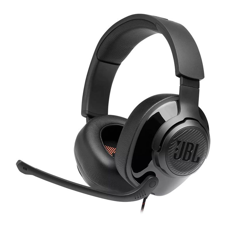 Headset Gamer JBL Quantum 300 Preto, JBLQUANTUM300BLK
