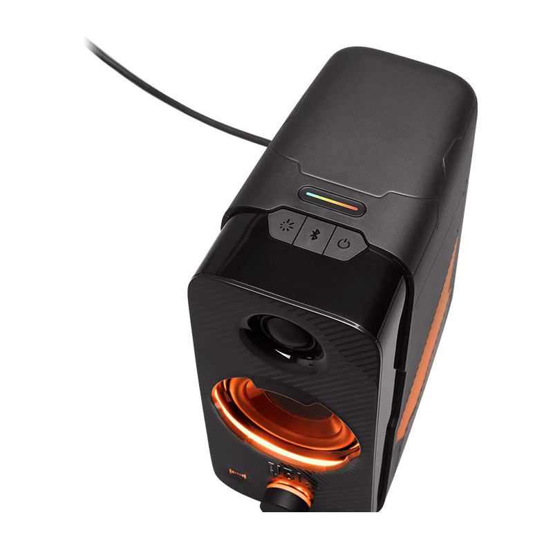 Caixa de Som JBL Quantum Duo RGB Bluetooth 20 Wrms, JBLQUANTUMDUOBLKBR