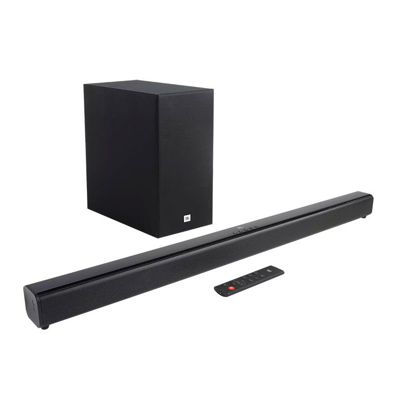 Soundbar JBL Cinema SB160, 110W RMS, Bluetooth, Cabo Optico e HDMI ARC, Preto, JBLSB160BLKBR