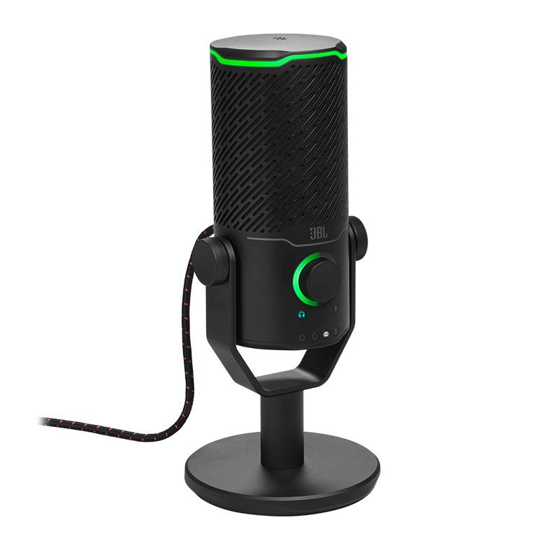 Microfone JBL Quantum Stream Studio, USB-C, Preto, JBLSTRMSTUDIOBLK
