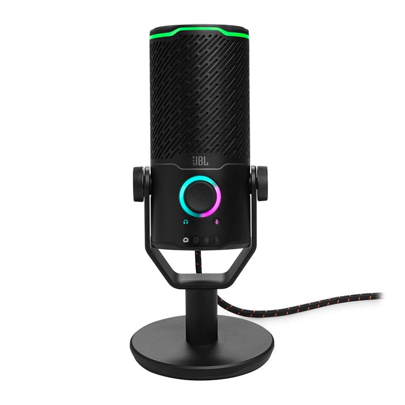 Microfone JBL Quantum Stream Studio, USB-C, Preto, JBLSTRMSTUDIOBLK