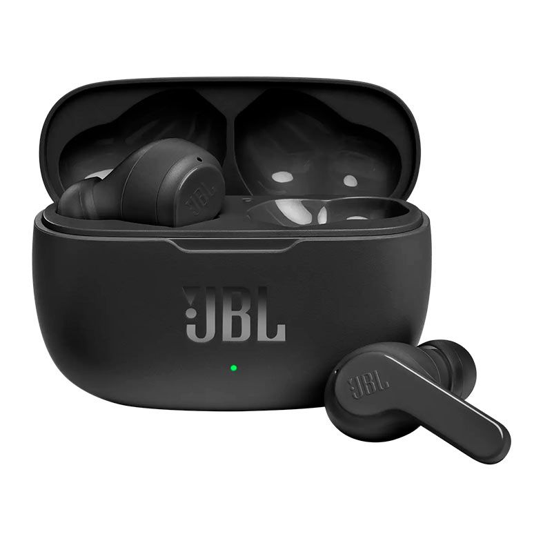 Fone de Ouvido Intra-Auricular JBL Wave 200 TWS, Wireless, Preto, JBLW200TWSBLK