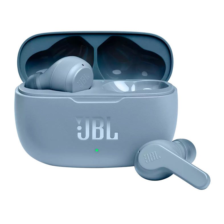 Fone de Ouvido Intra-Auricular JBL Wave 200 TWS, Wireless, Azul, JBLW200TWSBLU
