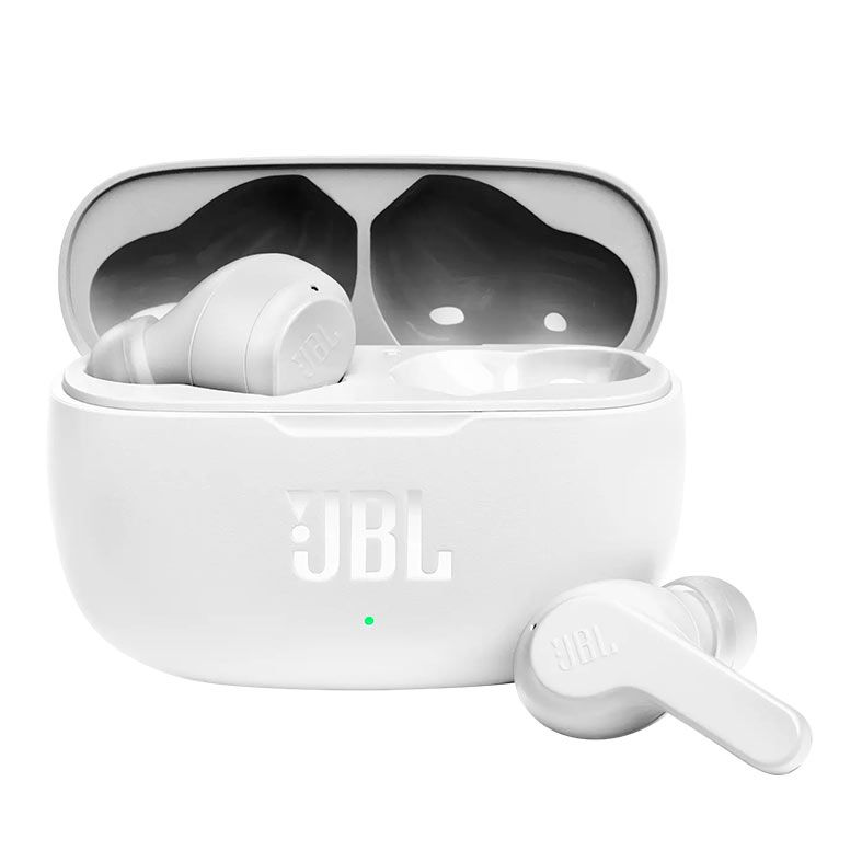 Fone de Ouvido Intra-Auricular JBL Wave 200 TWS, Wireless, Branco, JBLW200TWSWHT