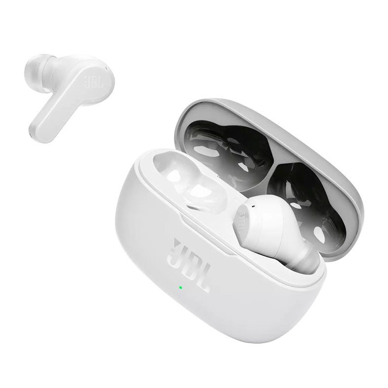 Fone de Ouvido Intra-Auricular JBL Wave 200 TWS, Wireless, Branco, JBLW200TWSWHT