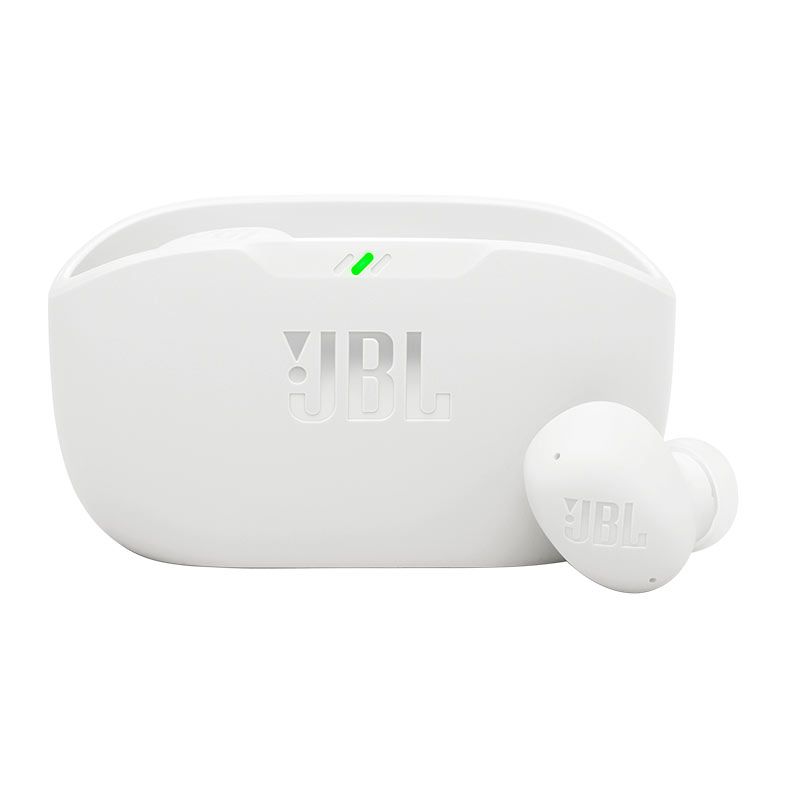 Fone de Ouvido Intra Auricular JBL Wave Buds 2, Bluetooth, Branco, JBLWBUDS2WHT