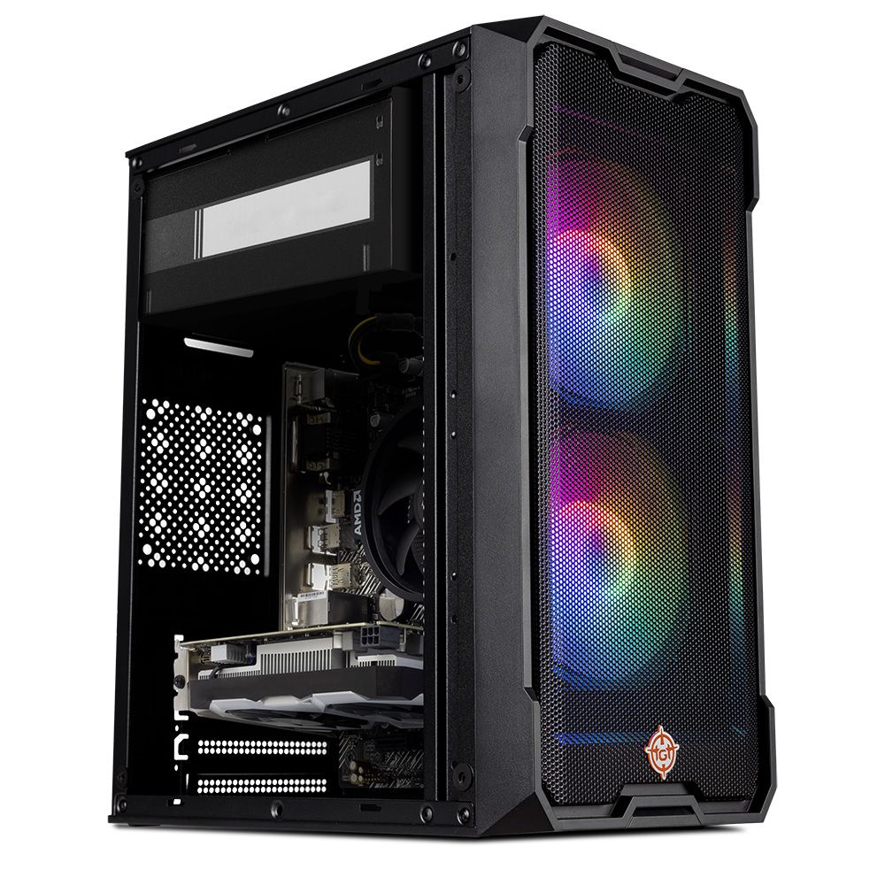 Computador Pichau Gamer, AMD 4700S, Radeon RX 6400 4GB, 16GB RAM, SSD 240GB 