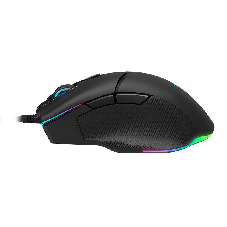 Mouse Gamer Thunderobot MG705 Pro, RGB, 12000DPI, 6 Botoes, Preto, JM03NBE07