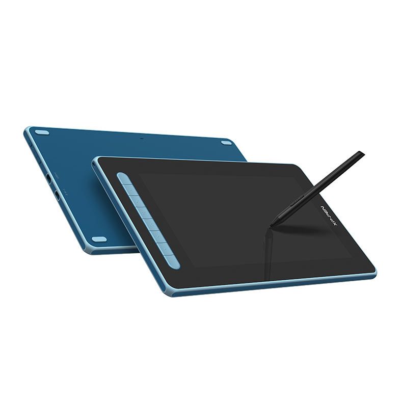 Display Interativo XP-Pen Artist 12 CD120FH, Resolucao 5080 LPI, Niveis de Pressao 8192, Azul, JPCD120FH-BE