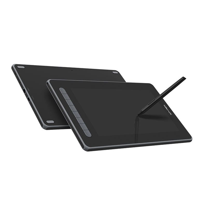 Display Interativo XP-Pen Artist 12 CD120FH, Resolucao 5080 LPI, Niveis de Pressao 8192, Preto,  JPCD120FH-BK