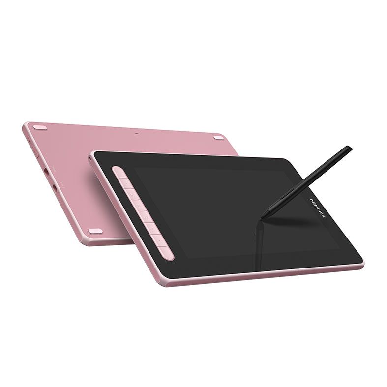 OPENBOX Display Interativo XP-Pen Artist 12 CD120FH, Resolucao 5080 LPI, Niveis de Pressao 8192, Rosa, JPCD120FH-PK