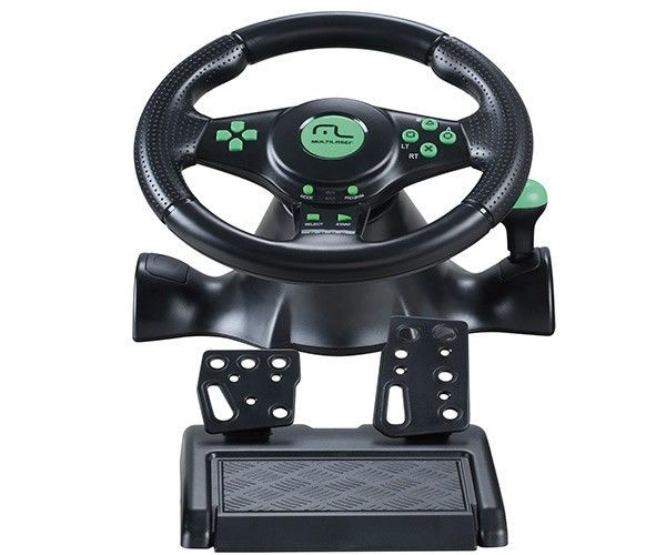 Volante Multi 4 Em 1 Para Xbox 360 PS2 PS3 E PS Com Pedal E Marcha, JS075
