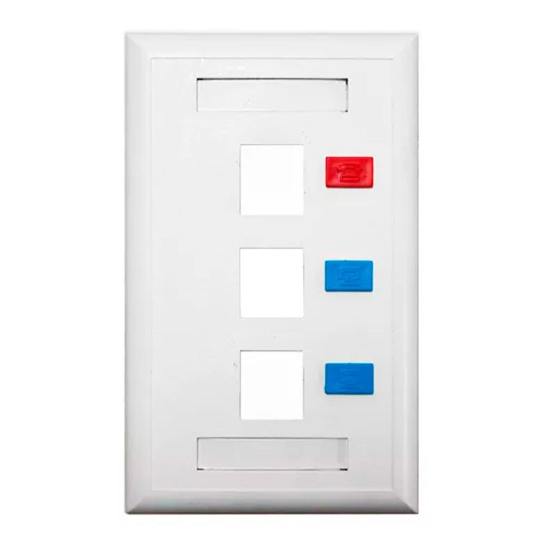 Espelho De Parede Keystone Seccon Seclan, 4X2, 3 portas, K-GL-1218C