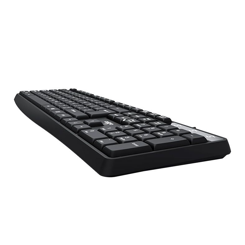 Teclado Aigo K120, ANSI, Preto, K120