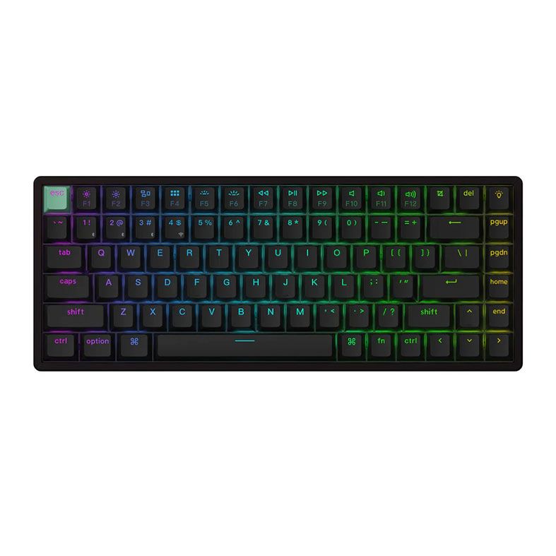 OPENBOX Teclado Mecanico Keychron K2 HE, RGB, Wireless, Switch Nebula, Preto, K2H-J1