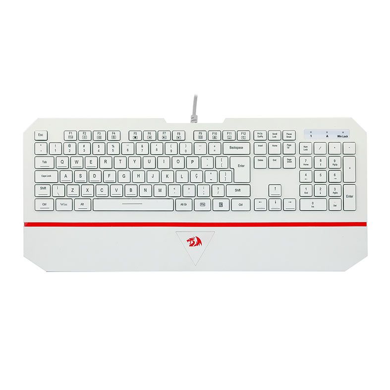OPENBOX Teclado Gamer Redragon Karura 2, Branco, K502W-N