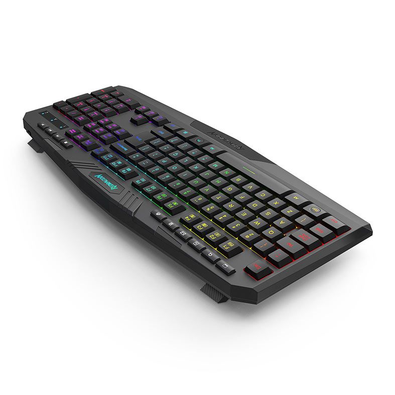 Teclado Gamer Redragon Harpe, RGB, Wireless, Preto, K503-KS
