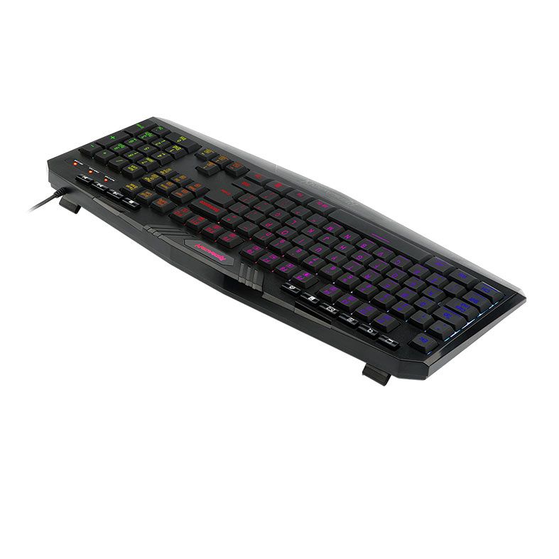 Teclado Gamer Redragon Harpe2 RGB, ABNT2, Preto, K503RGB-V2