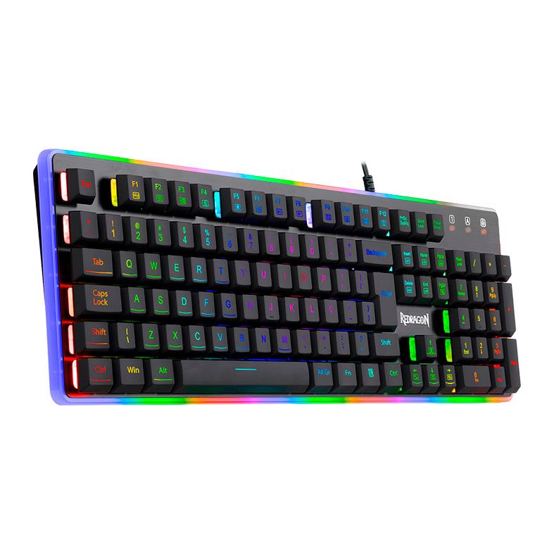 Teclado Gamer Redragon Dyaus2 RGB, K509RGB PT