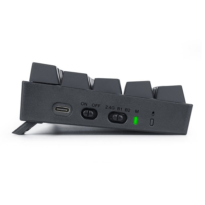 Teclado Mecanico Gamer Redragon Draconic PRO, RGB, ABNT2 60%, Switch Marron, Preto, K530RGB-PRO-(PT-BROWN)