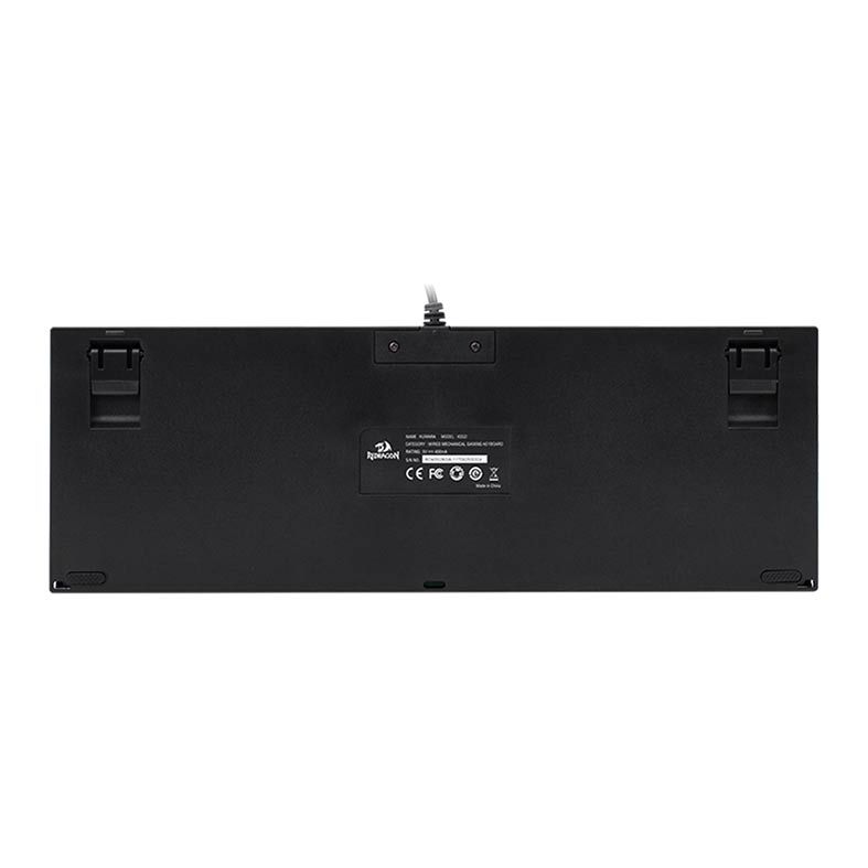 Teclado Mecanico Redragon Kumara Led Vermelho Switch Vermelho, K552-2 PT-RED
