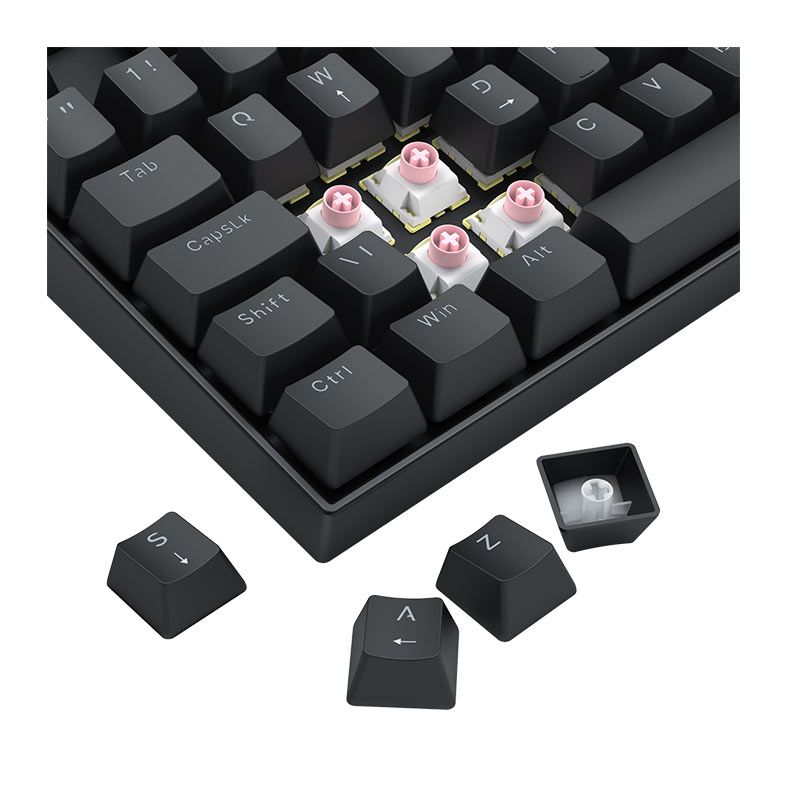 Teclado Magnetico Gamer Redragon Kumara, RGB, USB, Switch Redragon UltraMag Linear, K552-M