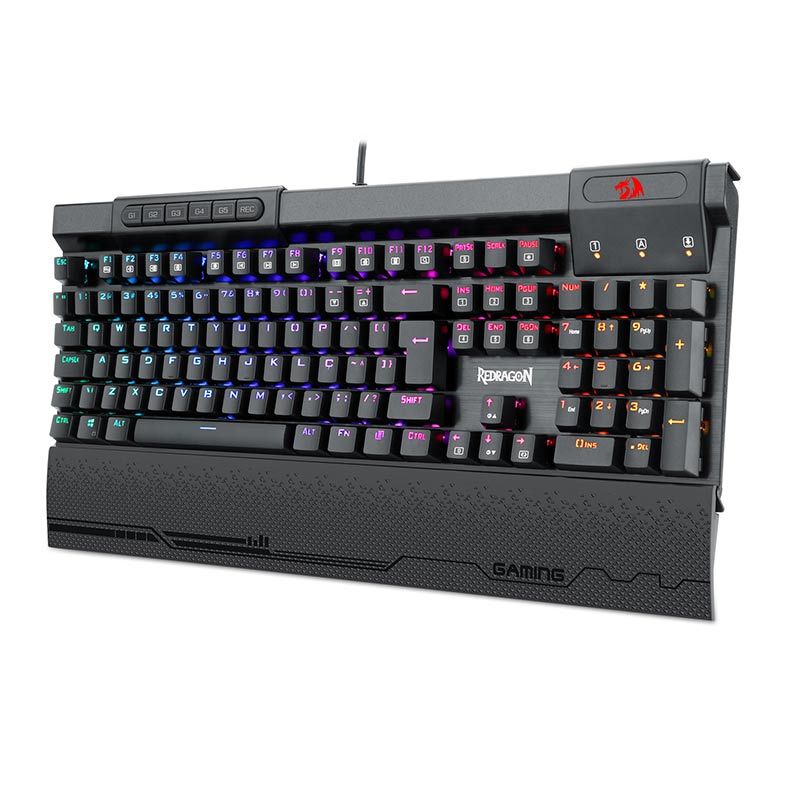 Teclado Mecânico Redragon Surya 2 RGB, K563RGB-1
